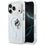 Karl Lagerfeld IML Peekaboo MagSafe Case til iPhone 17 Pro - klar