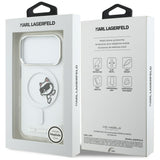 Karl Lagerfeld IML Peekaboo MagSafe Case til iPhone 17 Pro - klar