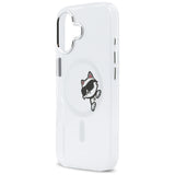 Karl Lagerfeld IML Peekaboo MagSafe iPhone 17 Case - gennemsigtig