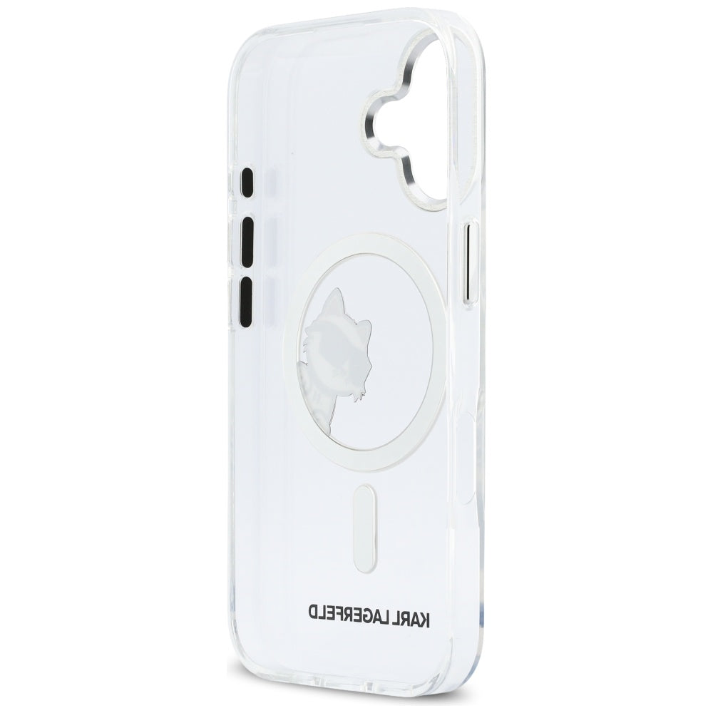 Karl Lagerfeld IML Peekaboo MagSafe iPhone 17 Case - gennemsigtig
