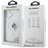 Karl Lagerfeld IML Peekaboo MagSafe iPhone 17 Case - gennemsigtig