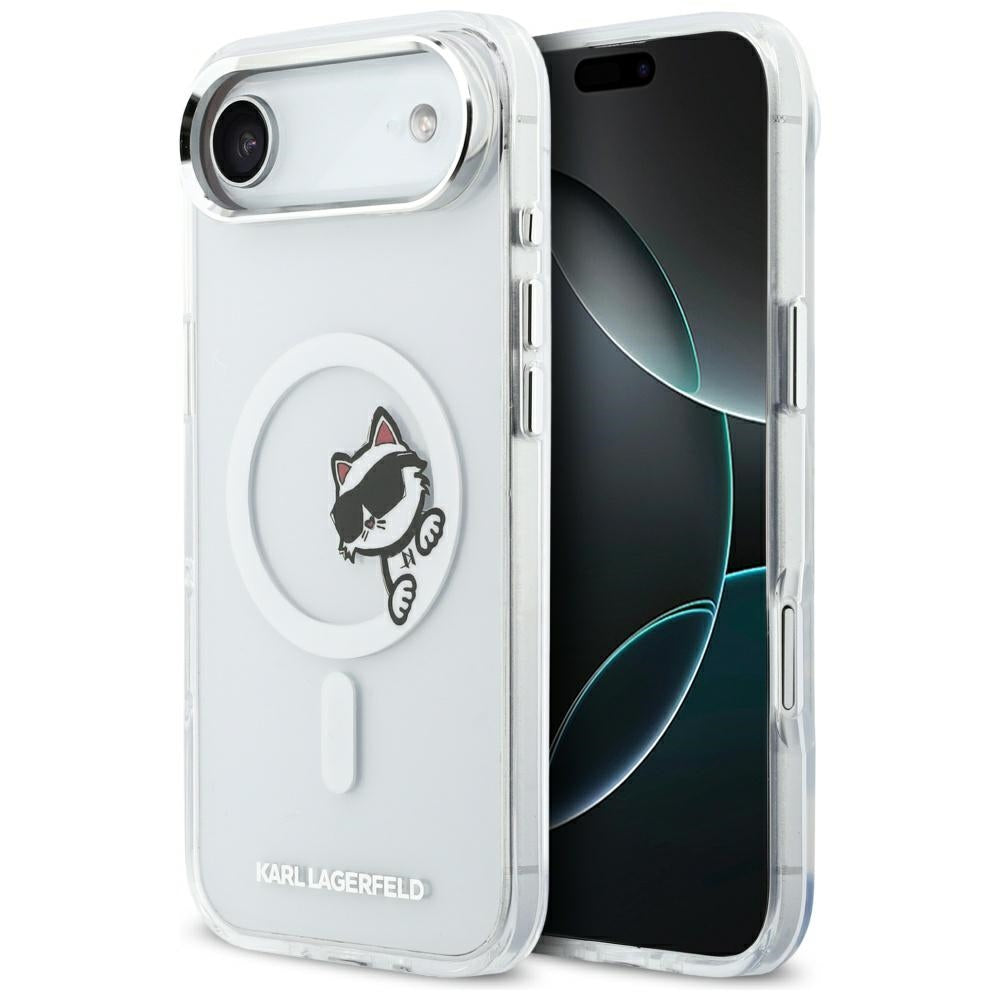 Karl Lagerfeld IML Peekaboo MagSafe Case til iPhone Air - klar