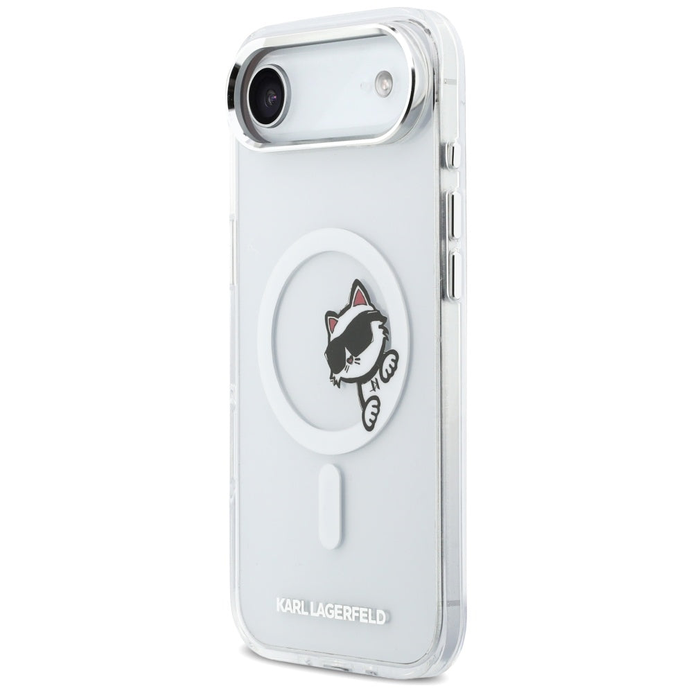 Karl Lagerfeld IML Peekaboo MagSafe Case til iPhone Air - klar
