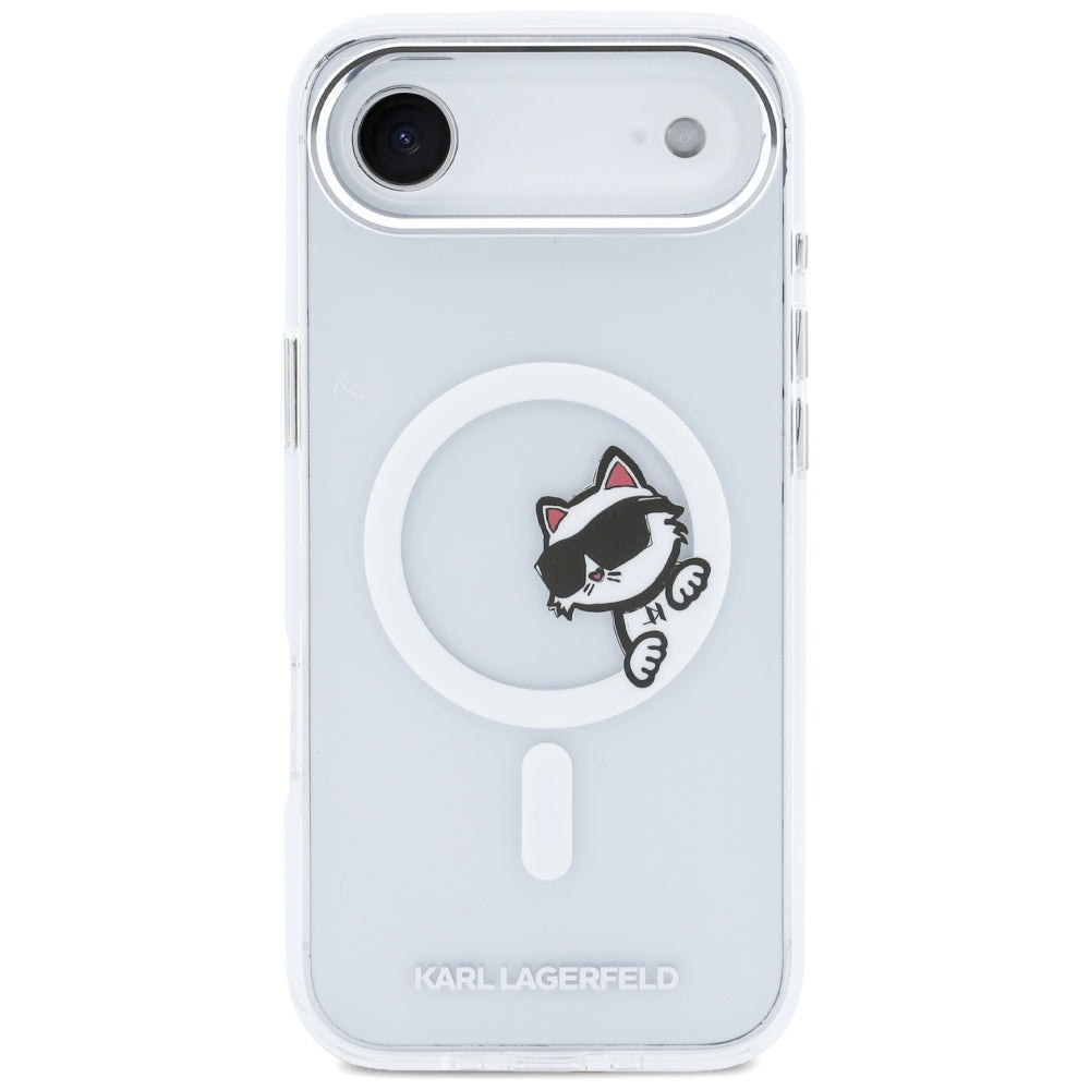 Karl Lagerfeld IML Peekaboo MagSafe Case til iPhone Air - klar