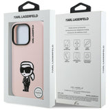 Karl Lagerfeld Silicone Karl Sketch MagSafe Case til iPhone 16 Pro - Pink