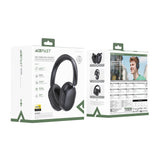 Acefast H12 Wireless On-Ear Bluetooth 5.4 Headphones with ANC - Black