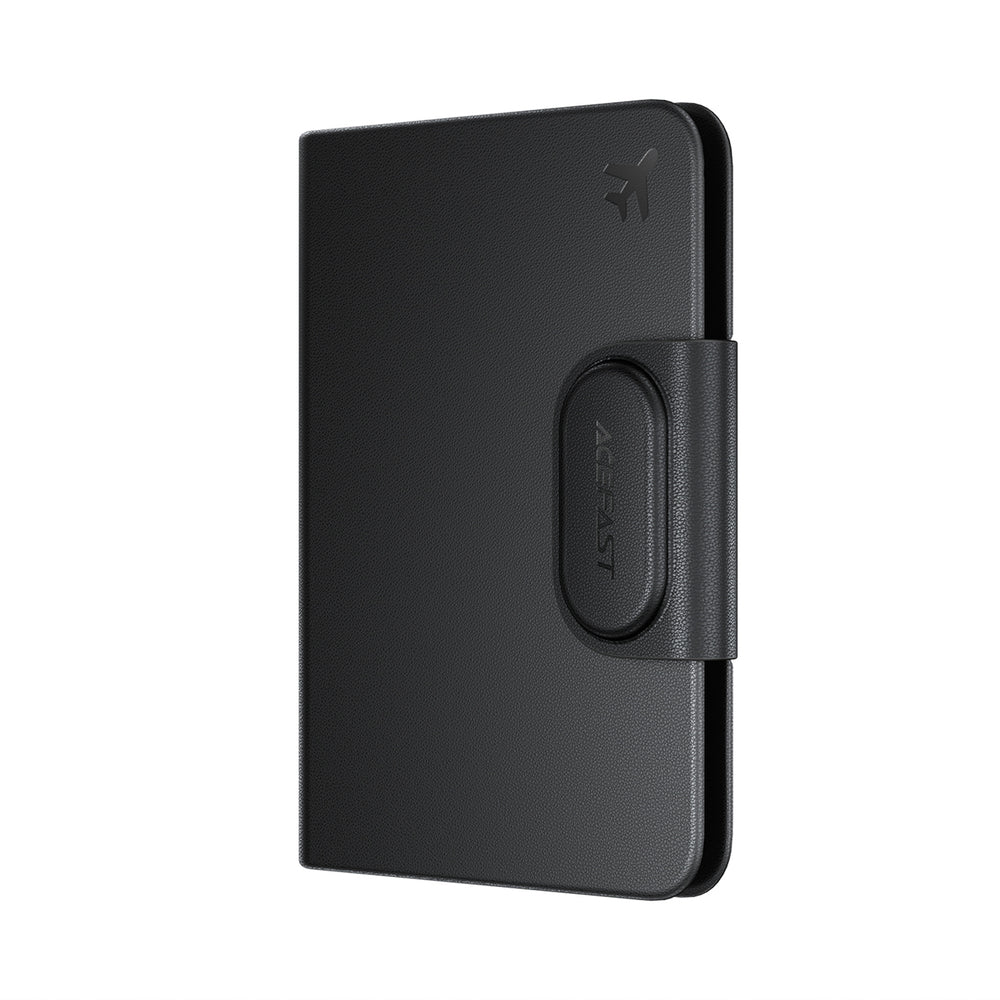Acefast S6 Bluetooth Passport Case-Compatible with Apple Find My - Black