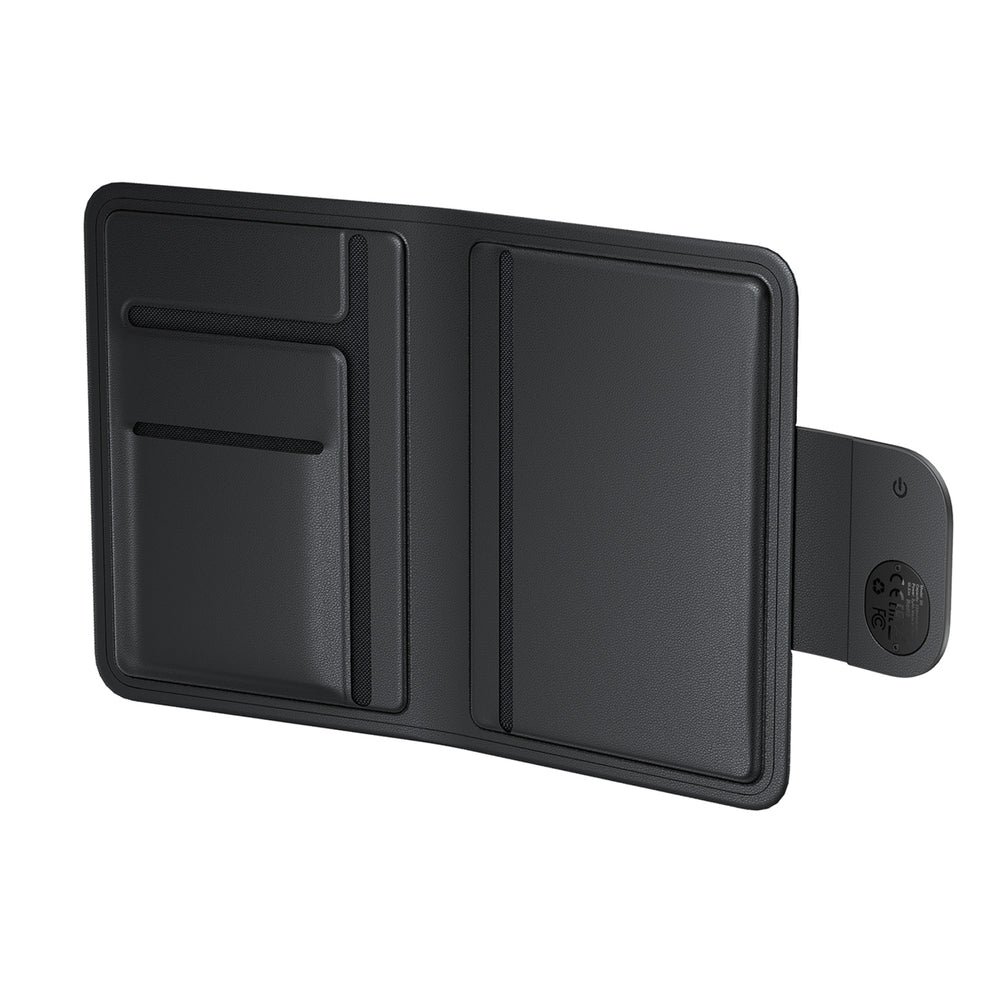 Acefast S6 Bluetooth Passport Case-Compatible with Apple Find My - Black