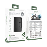 Acefast S6 Bluetooth Passport Case-Compatible with Apple Find My - Black