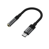 Acefast J12 USB-C to 3.5mm mini jack adapter - black