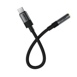 Acefast J12 USB-C to 3.5mm mini jack adapter - black