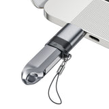 Acefast J8 USB-C - USB-A Adapter - Gray