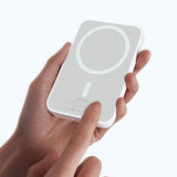 Dudao K26 Power Bank 10000mAh 20W USB-A / USB-C / MagSafe - hvid