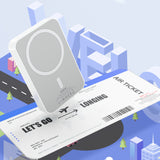 Dudao K26 Power Bank 10000mAh 20W USB-A / USB-C / MagSafe - hvid