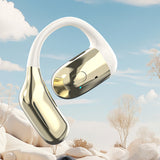 Dudao U4Pro Bluetooth universel over-ear headset til begge ører - beige og guld