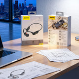 Dudao U22 Bluetooth 5.2 Bone Conduction Headphones med hovedbånd - sort