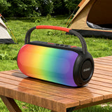 Dudao Y21 Wireless Speaker with RGB Backlight Bluetooth 5.3 - Black