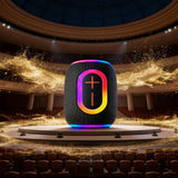 Dudao Y22 trådløs højttaler med RGB baglys Bluetooth 5.3 - sort