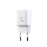 Joyroom JR-TG7 33W USB-A + USB-C Wall Charger med 60W USB-C til USB-C 1m Kabel - Hvid