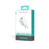 Joyroom JR-TG7 33W USB-A + USB-C Wall Charger - hvid