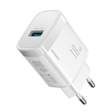 Joyroom JR-TF4 18W USB-A Wall Charger - hvid