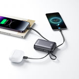 Joyroom JR-PBF29 20000mAh 22.5W Powerbank med dobbelt kabel - sort