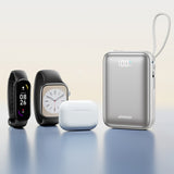 Joyroom JR-PBF29 20000mAh 22.5W Powerbank med dobbelt kabel - hvid