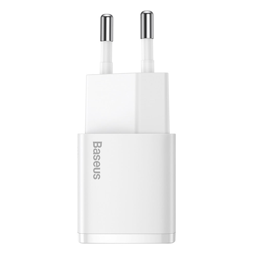 Baseus Cube 20W PD USB-C Wall Charger - White
