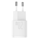 Baseus Cube 20W PD USB-C Wall Charger - White