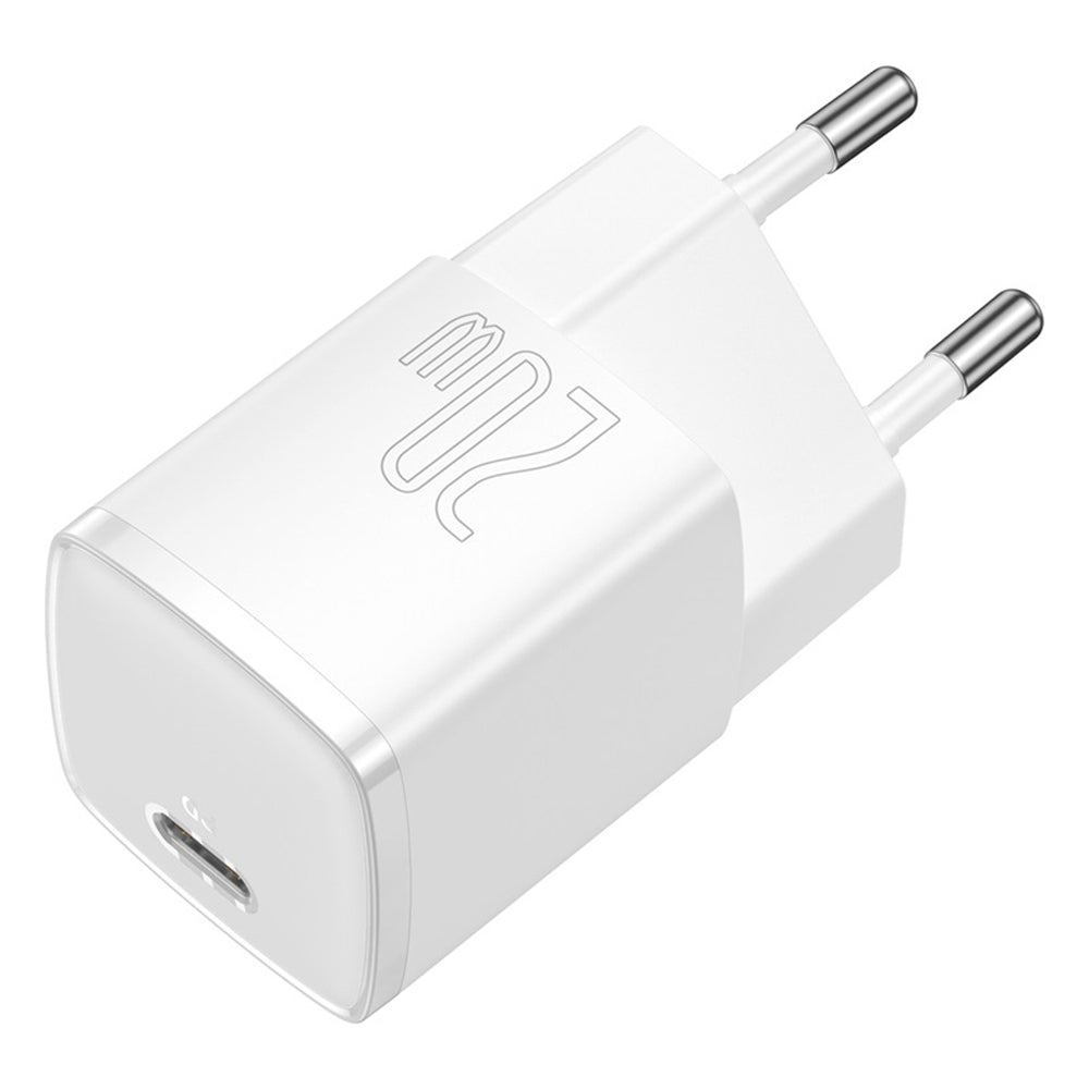 Baseus Cube 20W PD USB-C Wall Charger - White