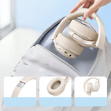 Baseus Bass BH1 Lite Wireless On-Ear Bluetooth 6.0 Headphones - White