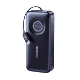 Baseus EnerCore CR11 10000mAh 45W Power Bank with Retractable USB-C Cable - Black