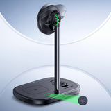Baseus EnerFill FS41 3-in-1 Cooling Wireless Charger with EU Plug 45W and USB-C to USB-C Cable - Black