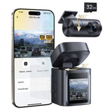 Baseus PrimeTrip VD1 Pro Car DVR 4K+1080p with Battery - Black