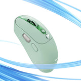 Baseus Editor Wireless Computer Mouse with 800mAh Battery and Battery Status Indicator - Green