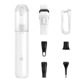 Baseus A3lite Wireless Car Vacuum Cleaner with Mattress Pump Function - White