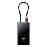 Baseus PioneerJoy 4xUSB-A 3.0 USB-C Hub - Gray