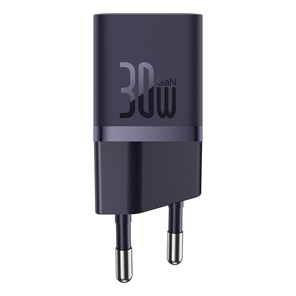 Baseus GaN5 30W USB-C EU Wall Charger - Purple
