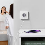 Baseus GaN5 30W USB-C EU Wall Charger - Purple