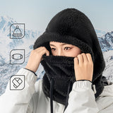 Qunature Arctic Velvet Ski Balaclava størrelse L - sort