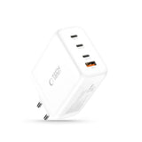 Tech-Protect NC200W-GaN 4-port 200W vægoplader - hvid