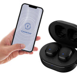 TWS 3mk FlowBuds 6.0 Trådløse hovedtelefoner - sort