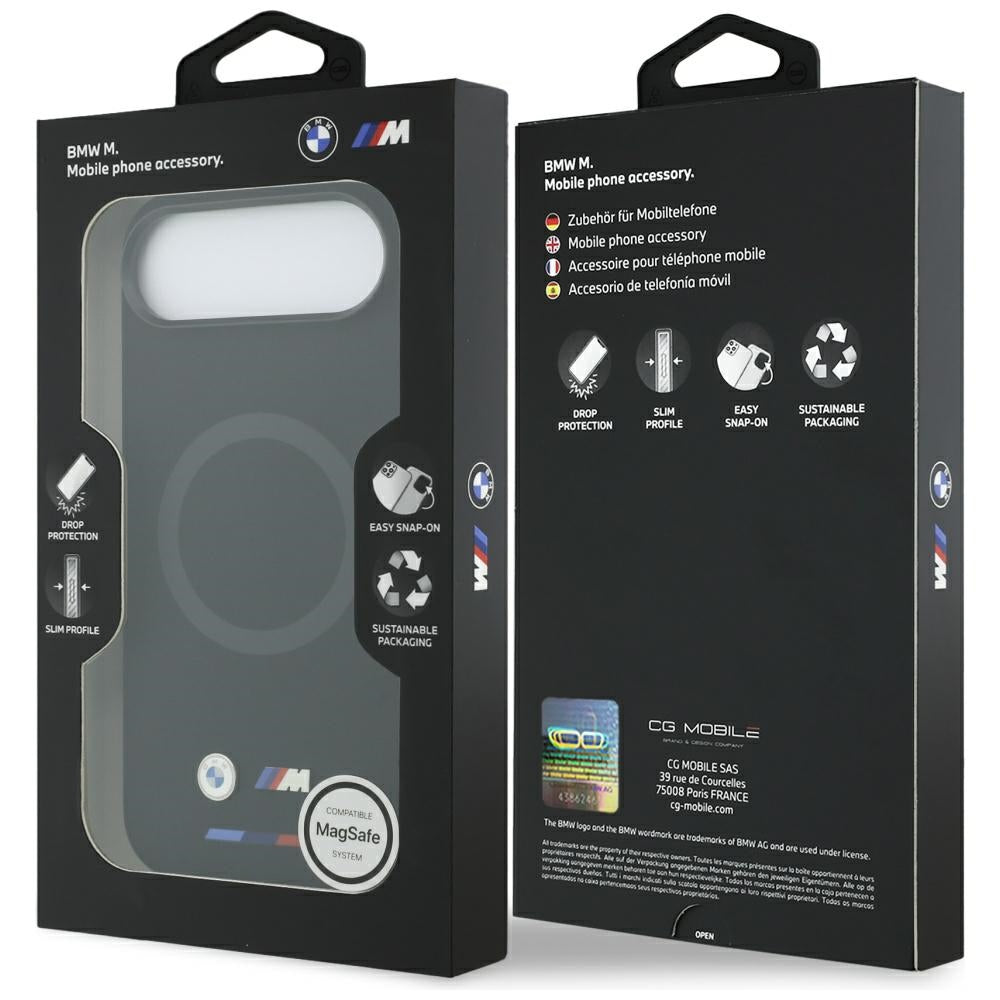 BMW M Silicon Logo MagSafe Case for iPhone Air - Black