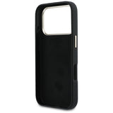 Guess FW Resin Logo Case til iPhone 17 Pro - sort