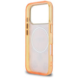 Guess IML Peony Dot MagSafe Case til iPhone 17 Pro - Orange