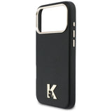 Karl Lagerfeld Karl Head Logo MagSafe Case til iPhone 17 Pro Max - sort