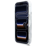 Karl Lagerfeld Liquid Glitter Karl Script Logo MagSafe Case til iPhone 17 Pro - Klar