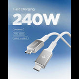 Spigen Essential EB24015CC USB-C / USB-C 240W Kabel 150cm - Hvid