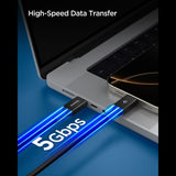 Spigen Essential EB10015CC USB-C / USB-C 100W 150cm Kabel - sort
