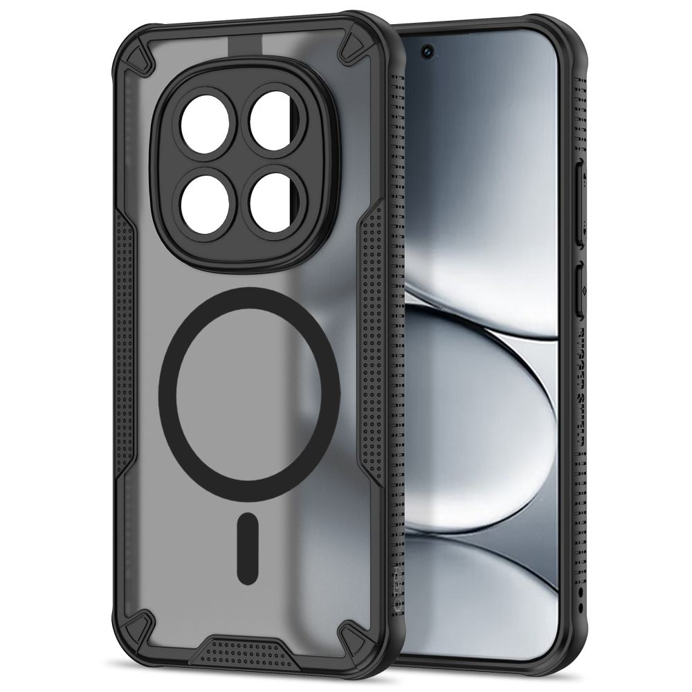 Tech-Protect Rugged Shield MagSafe Case til Xiaomi Redmi Note 15 Pro 5G - sort